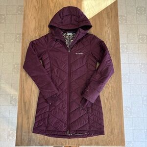 Columbia Omni Heat Women's Deep Purple Puffer Jacket